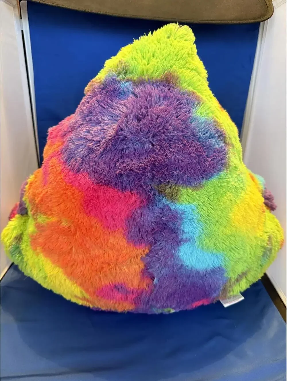 Scream for Justice Rainbow Poop Emoji Plush Toy